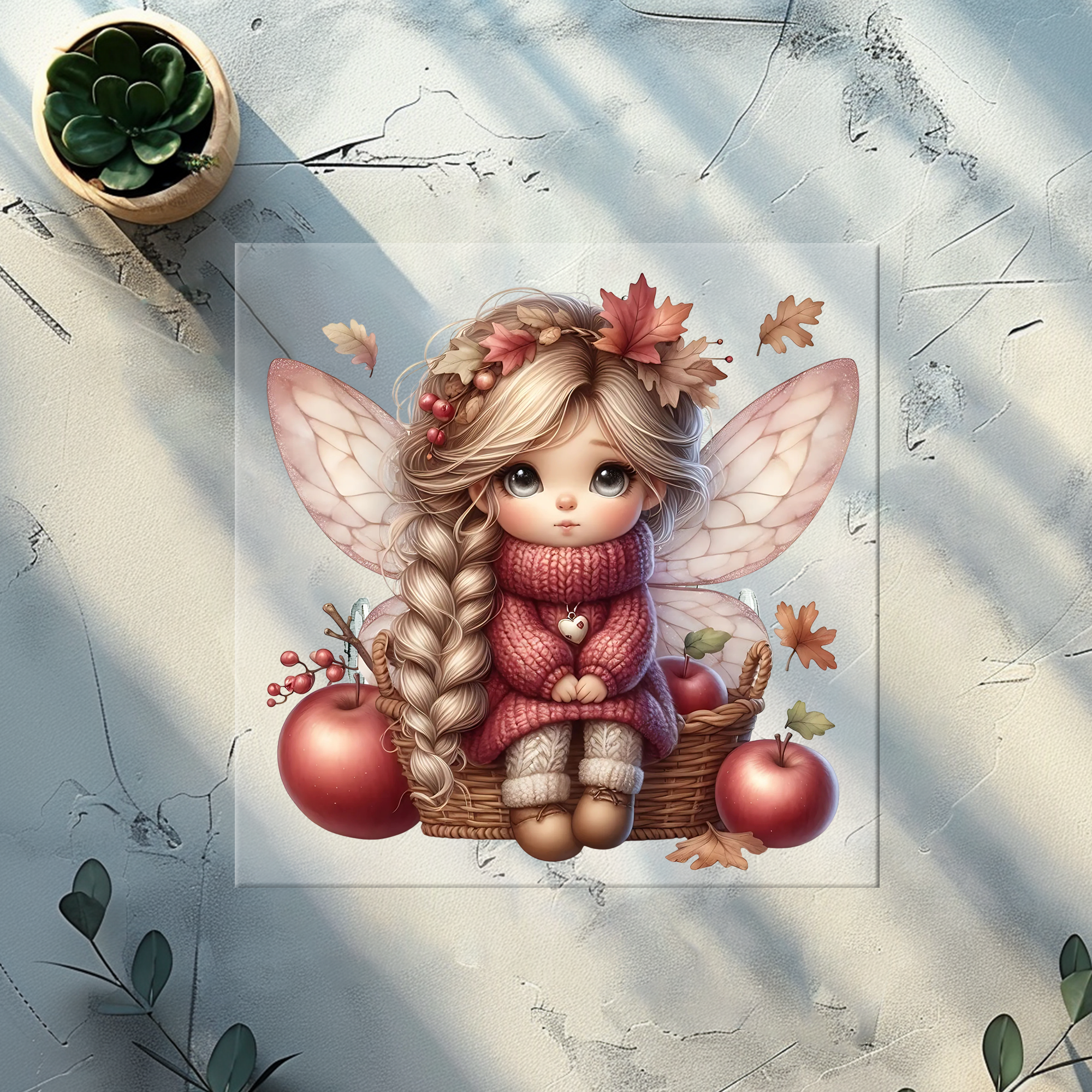 Lagerware Bügelbild Herbsttraum- HT