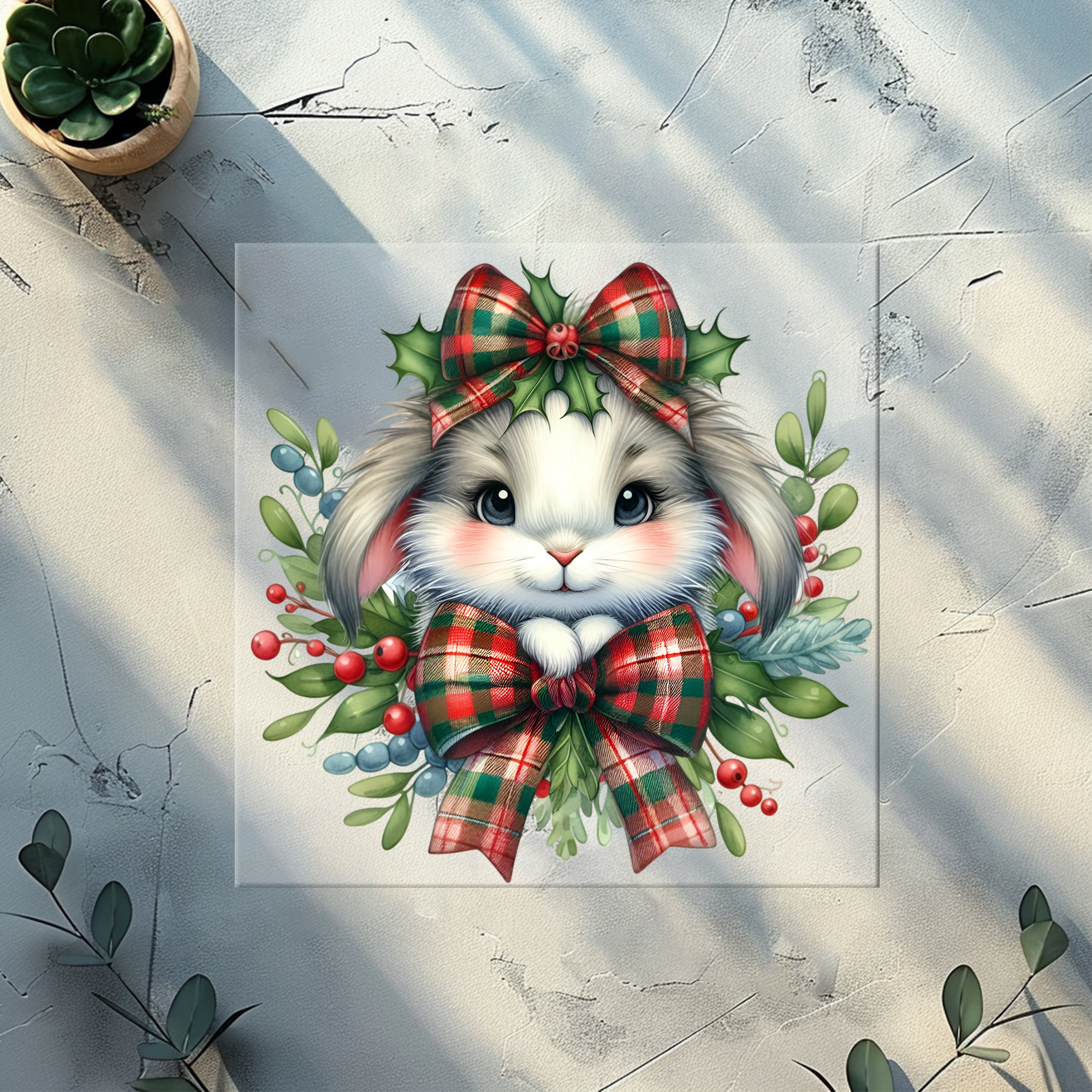 Bügelbild Bunny Bow - BB 2