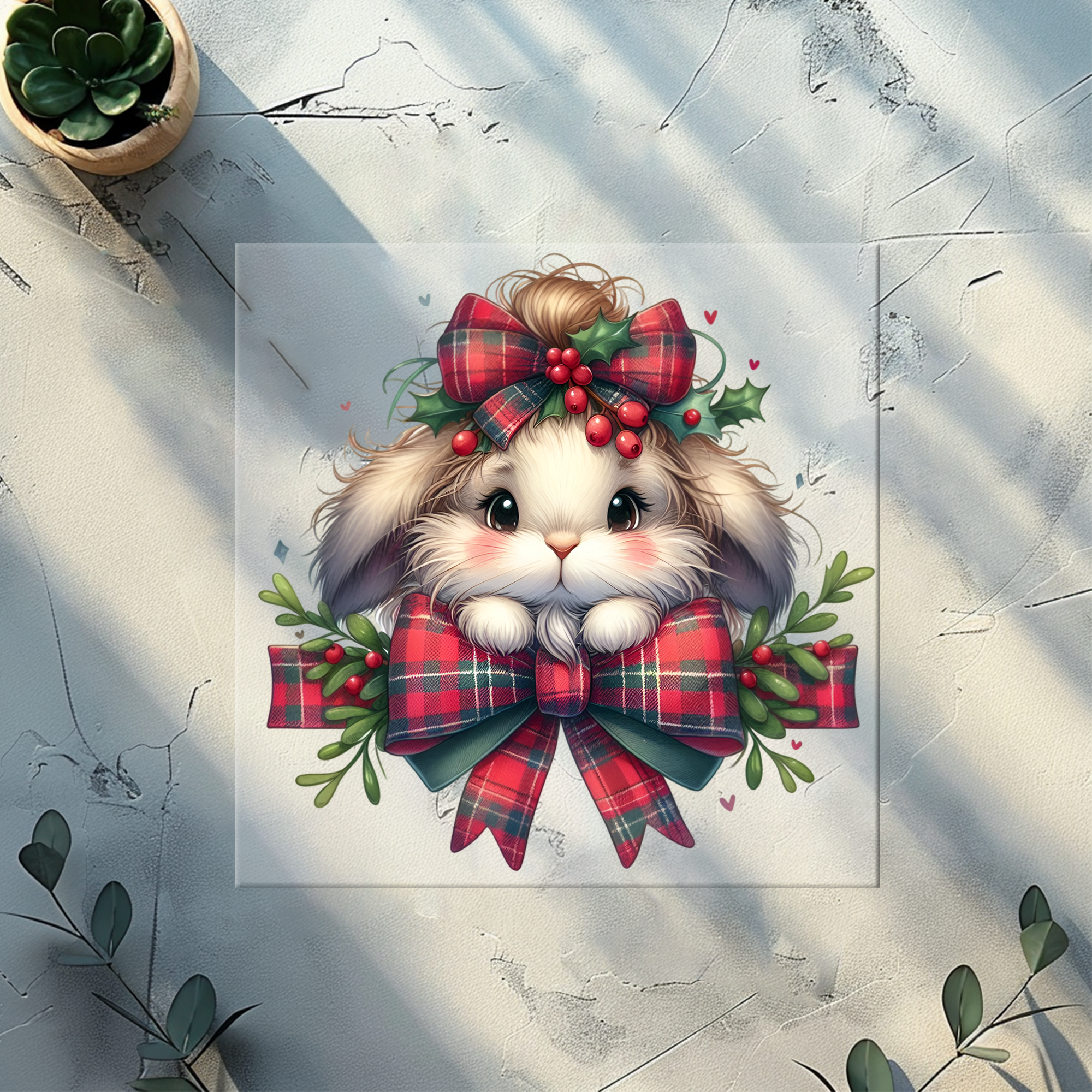 Bügelbild Bunny Bow - BB 3