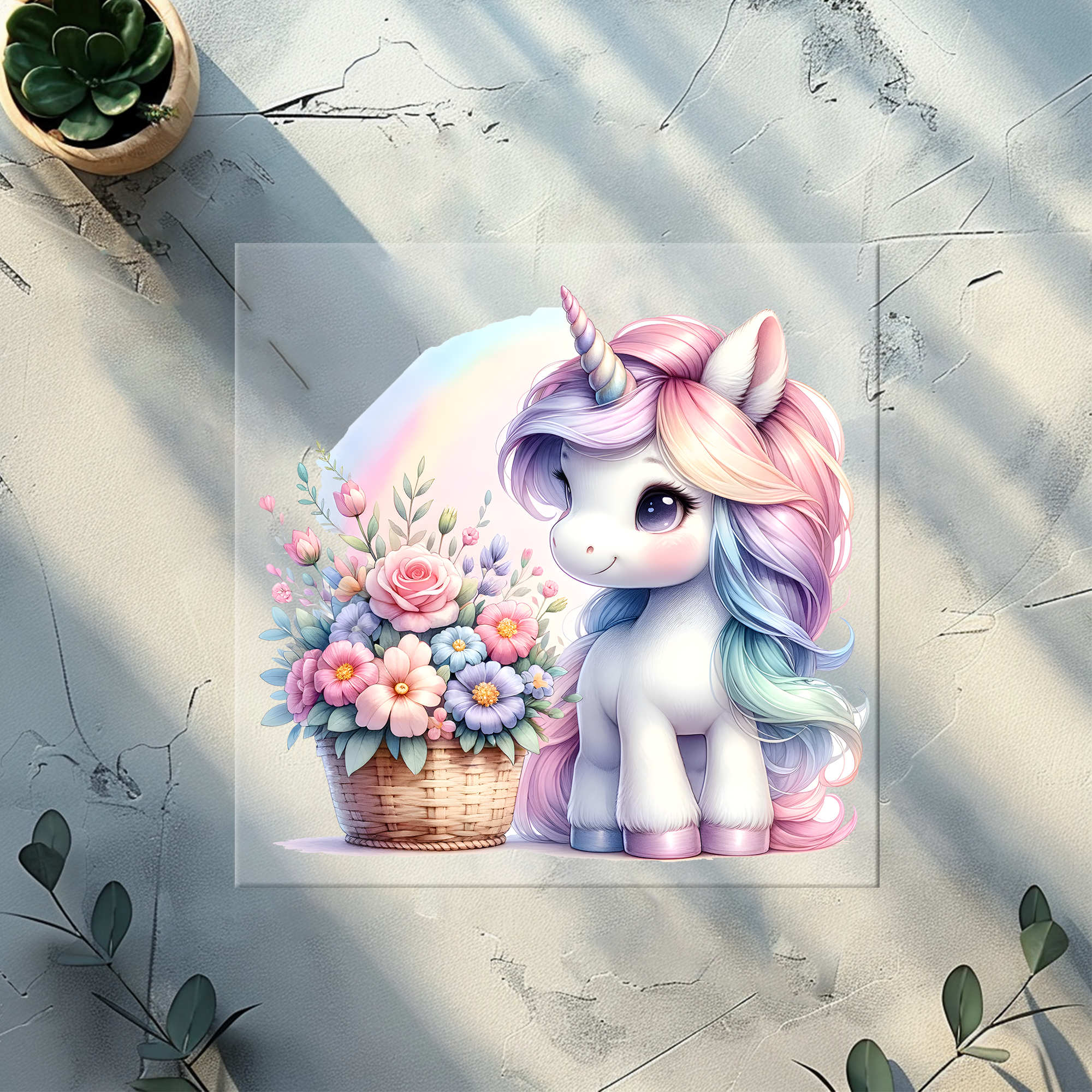 Bügelbild Einornliebe  - EL 4
