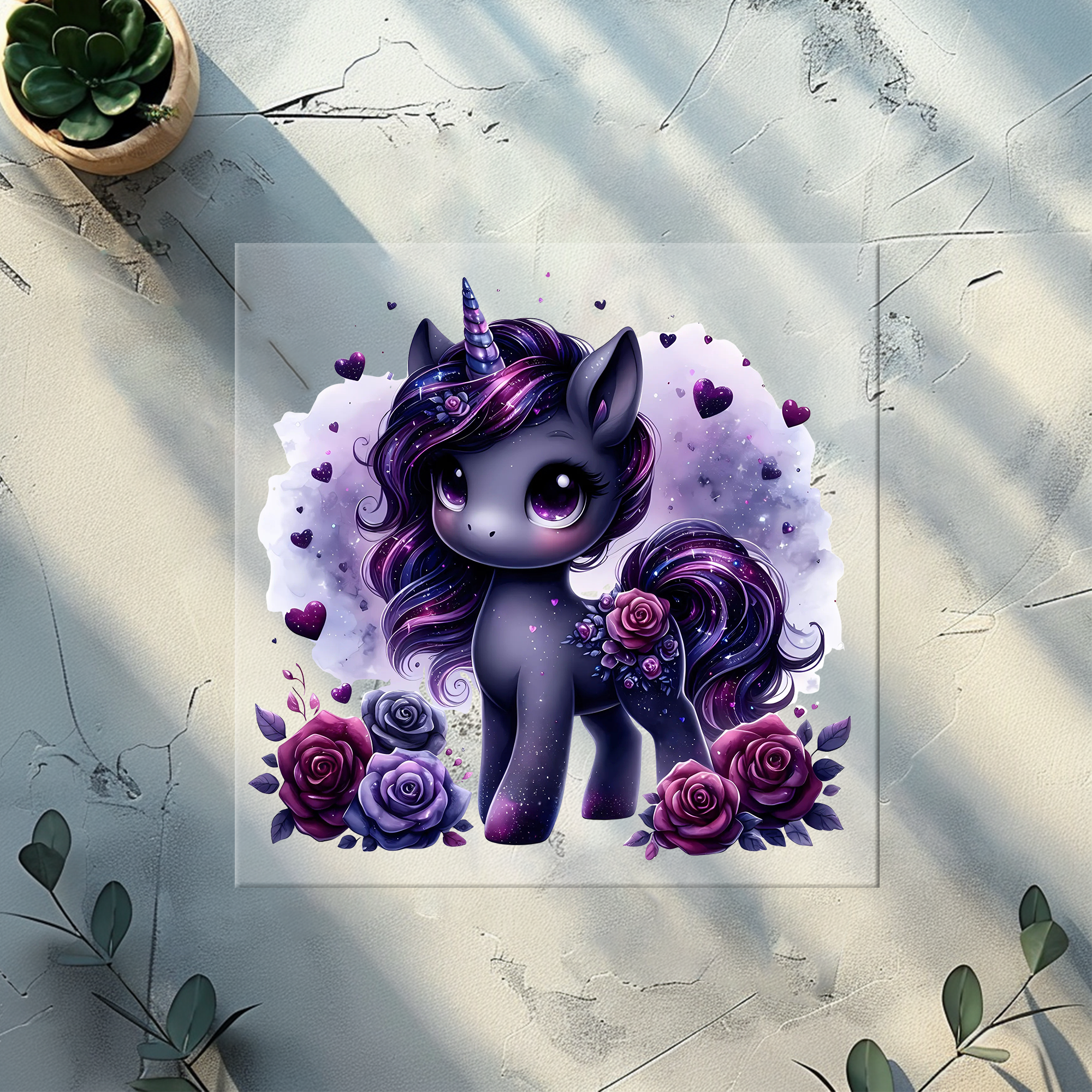 Bügelbild Einornliebe  - EL 2
