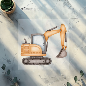 Bügelbild Baustelle - BS 2