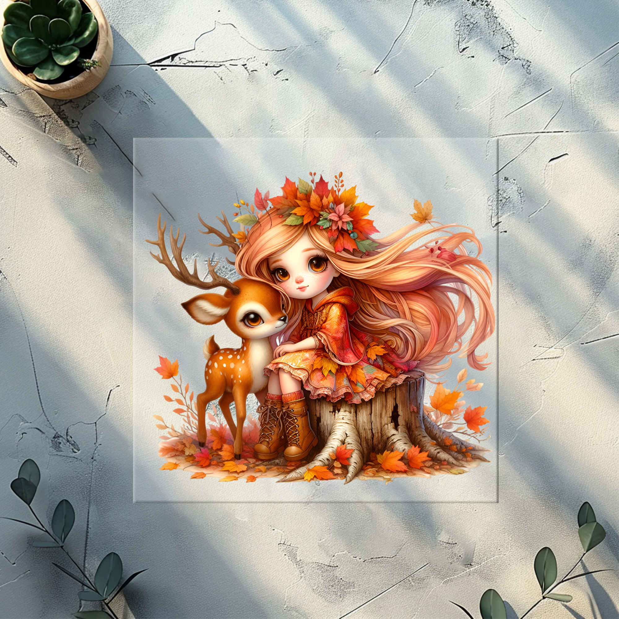Bügelbild Fall Girl - FG 5