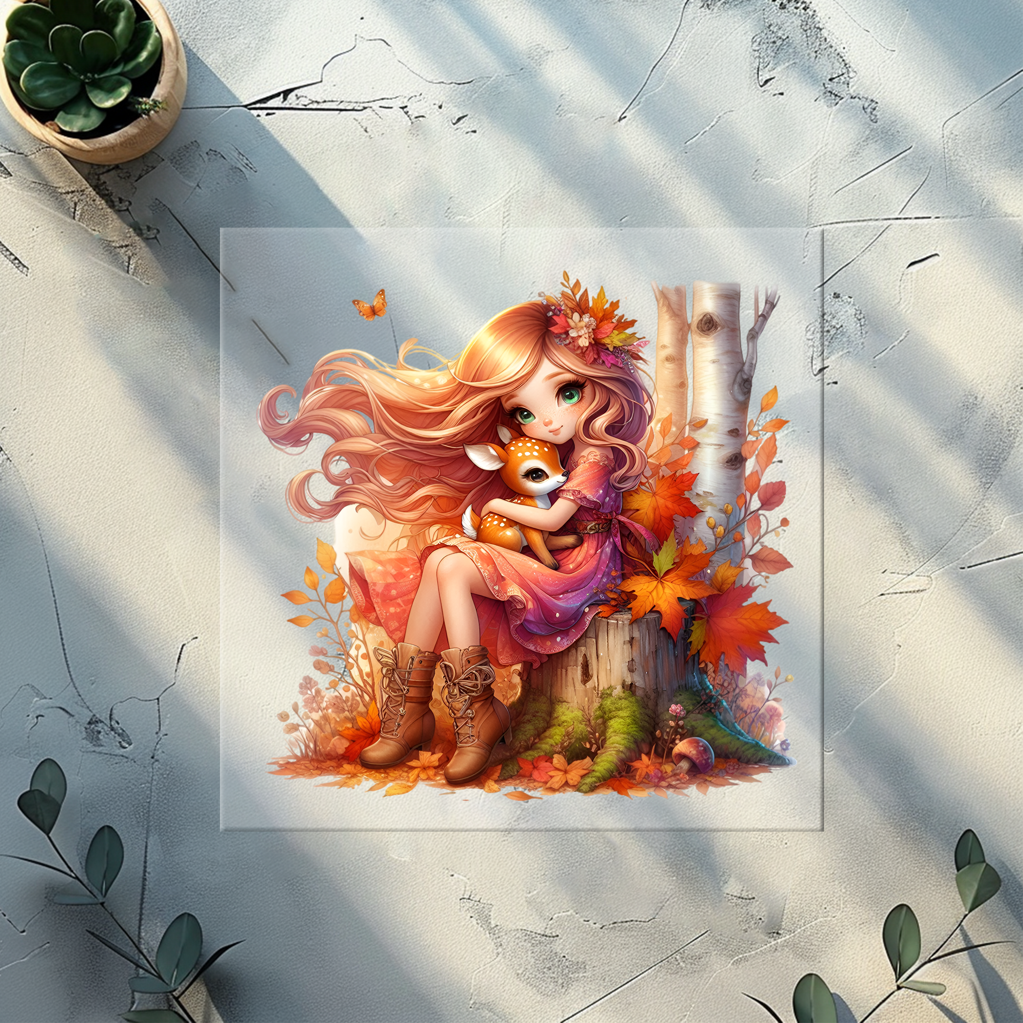 Bügelbild Fall Girl - FG 2