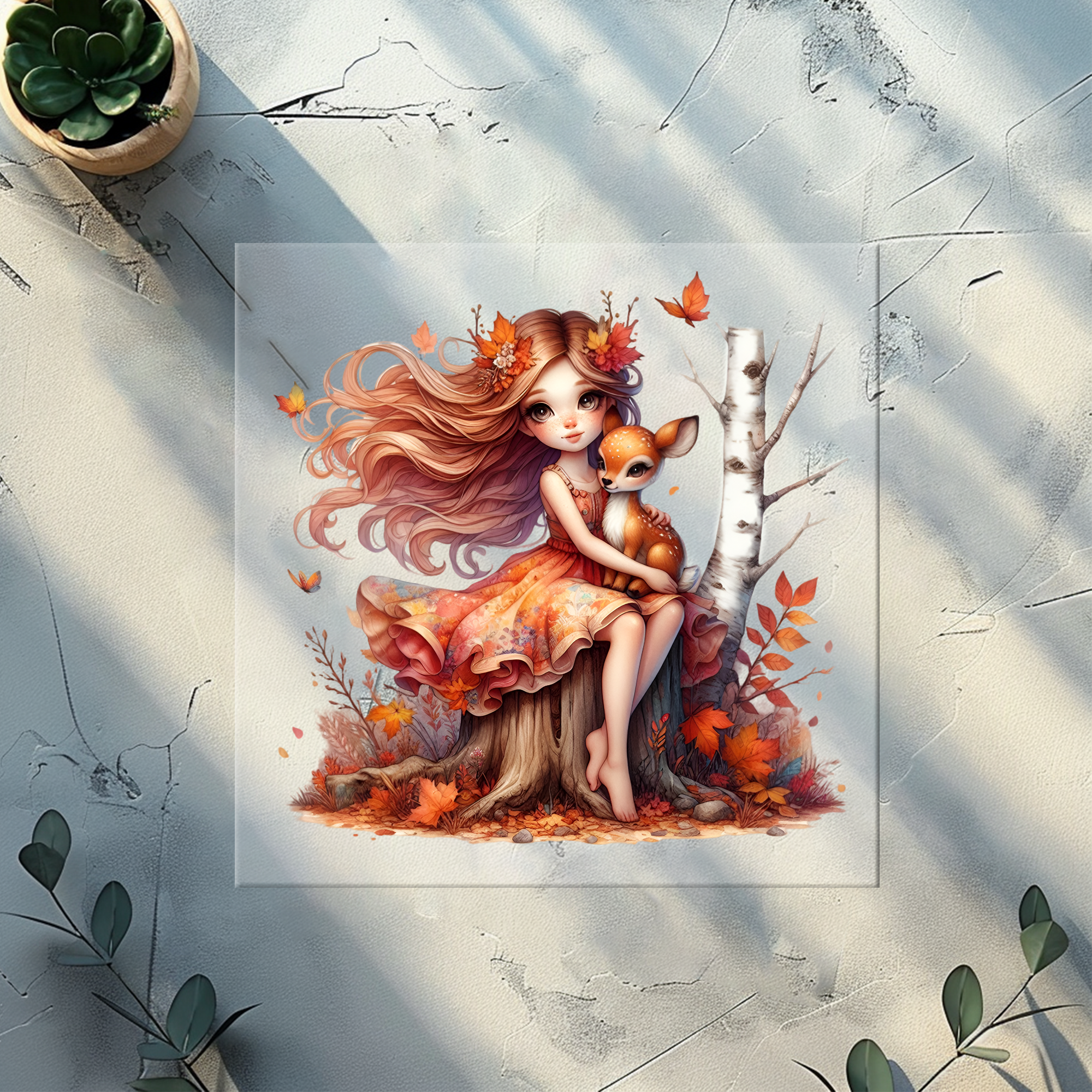 Bügelbild Fall Girl - FG 3