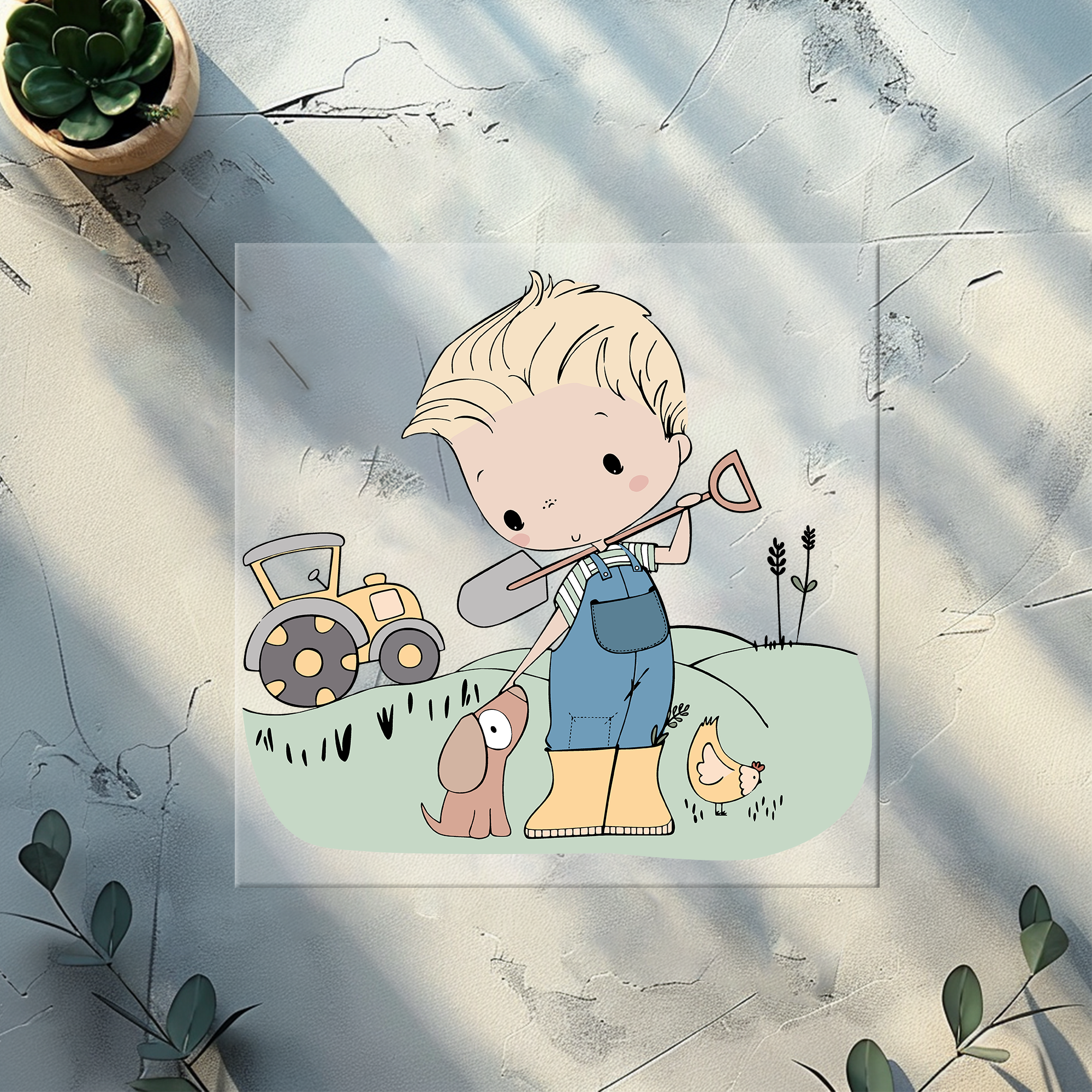 Bügelbild Farmboy - FB 2