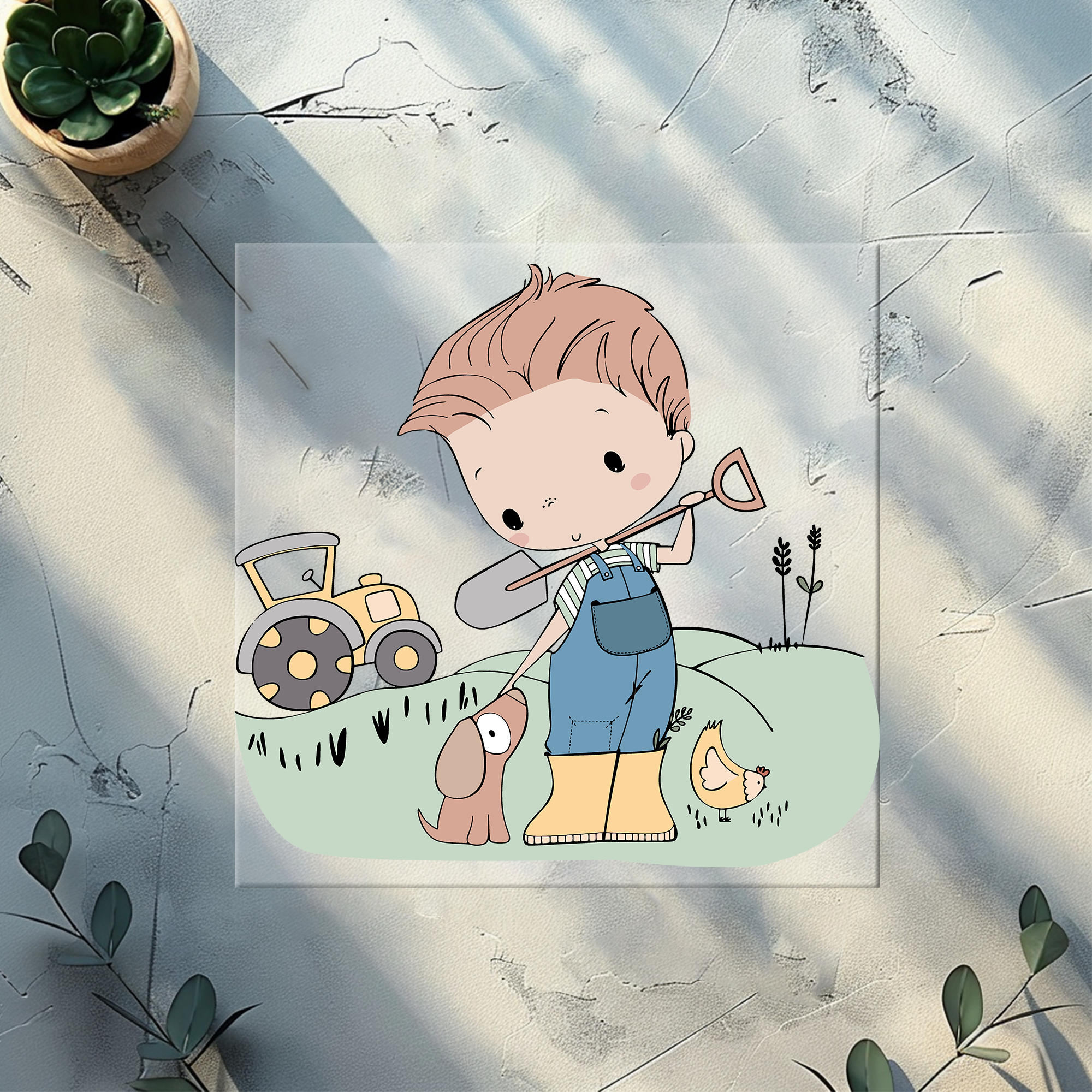 Bügelbild Farmboy - FB 1