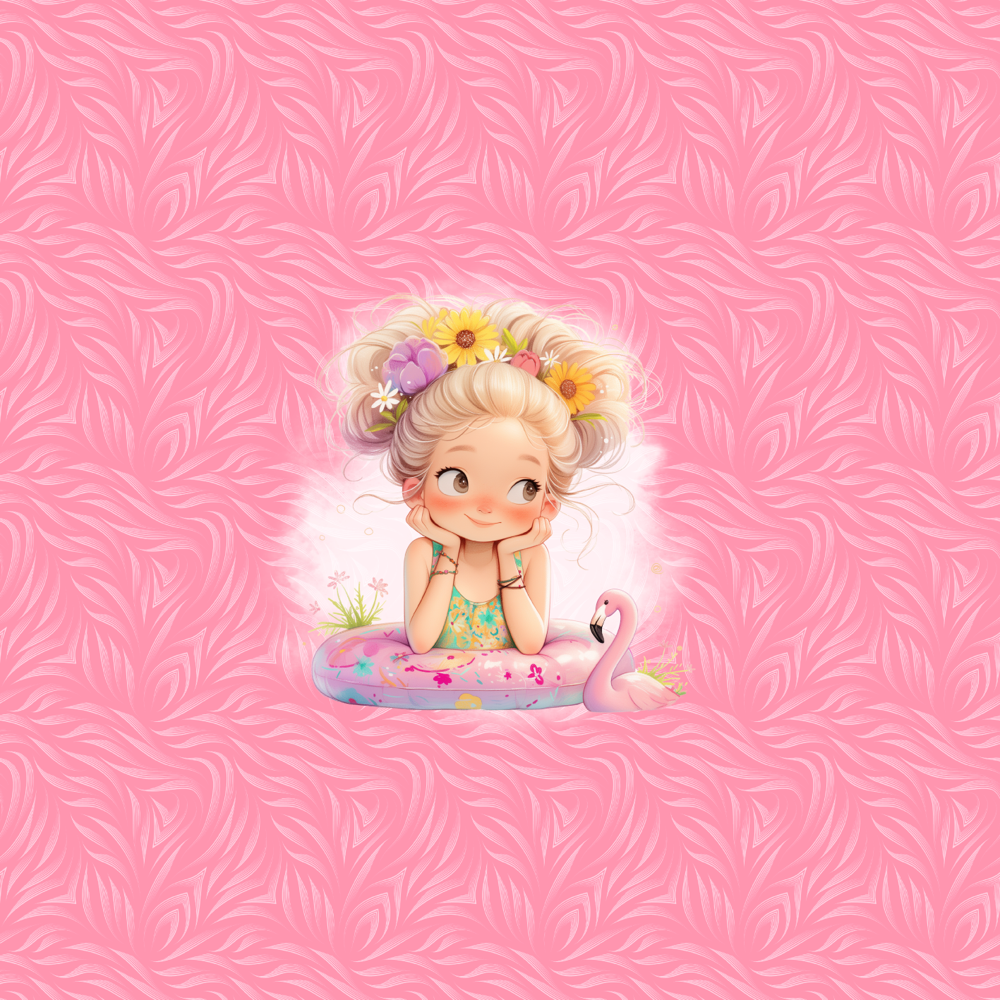 Vorbestellung Flamingoliebe Panel *Jersey*