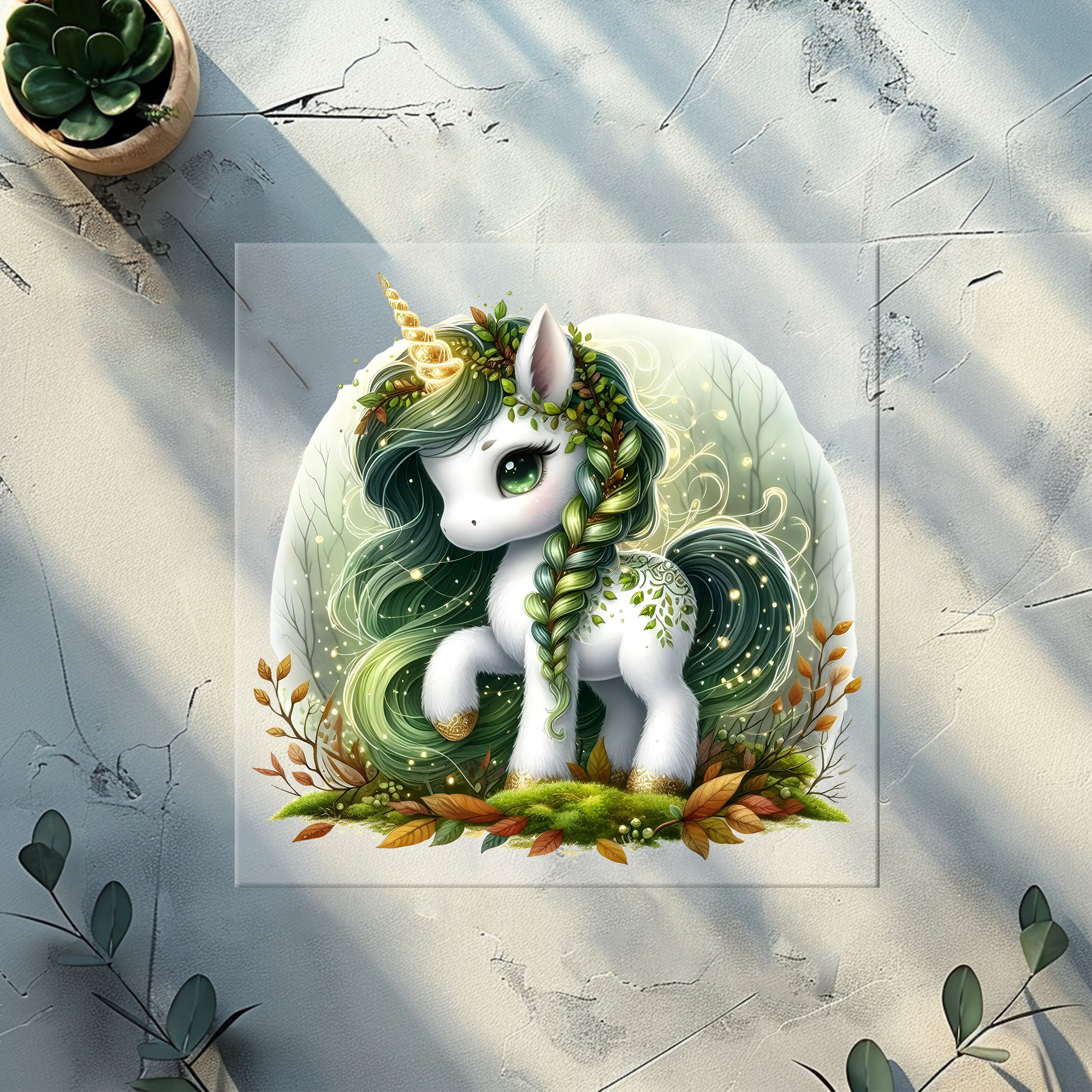 Bügelbild Forest Unicorn - FU 3
