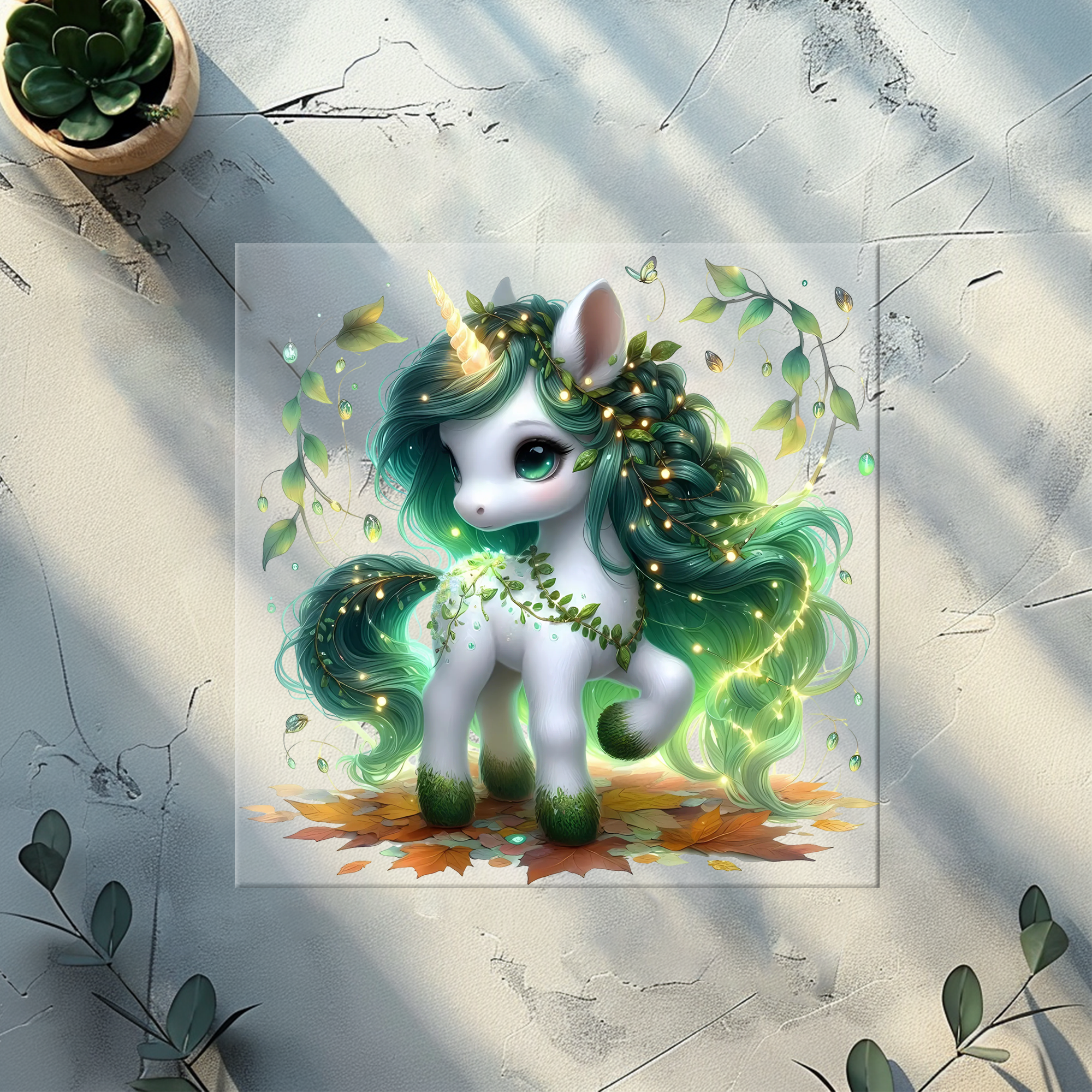 Bügelbild Forest Unicorn - FU 2