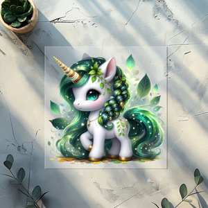 Bügelbild Forest Unicorn - FU