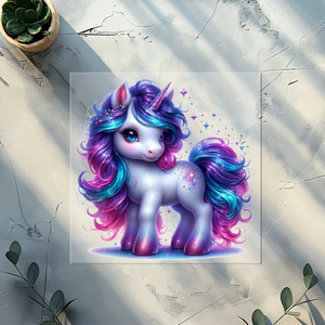 Bügelbild Galaxie Unicorn - GU 7