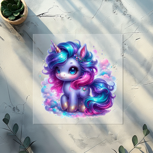 Bügelbild Galaxie Unicorn - GU 3