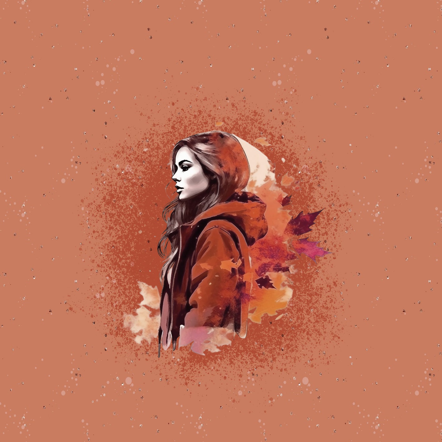 Autumn Girl Panel *Sommersweat*