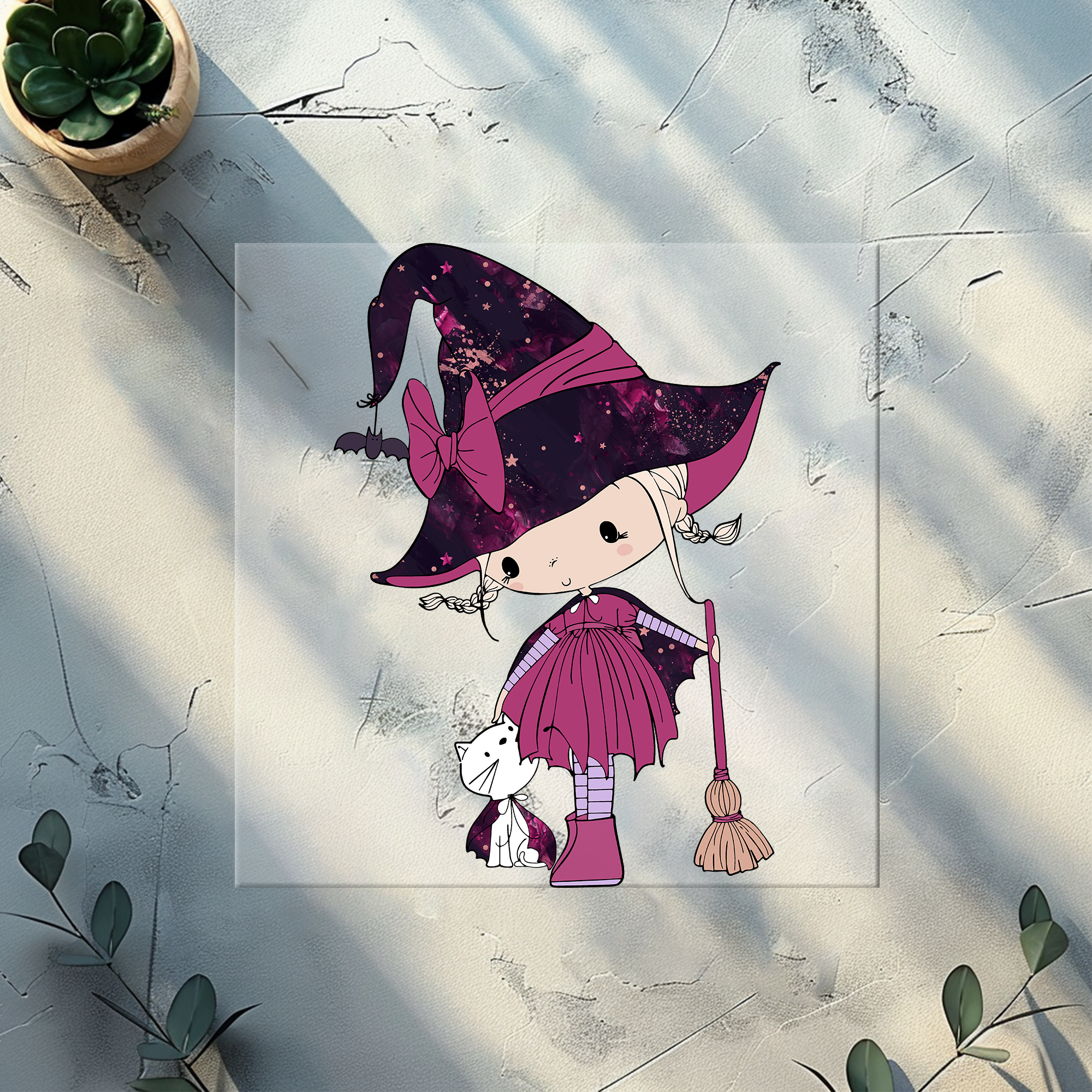 Bügelbild Kleine Hexe - HX 1