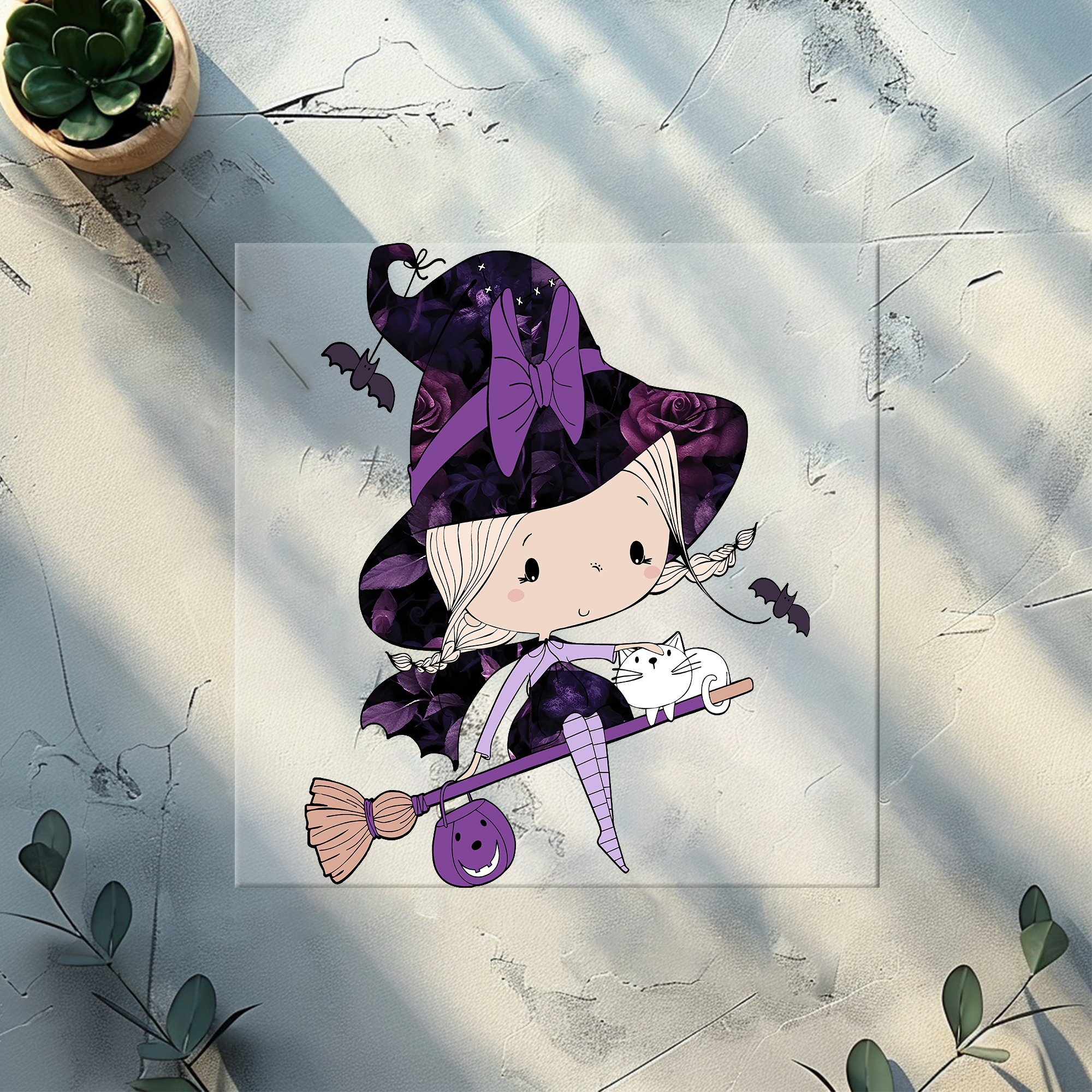 Bügelbild Kleine Hexe - HX 2