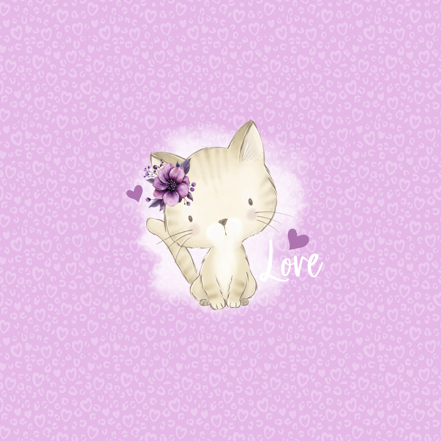 Kitty Love Panel *Jersey*