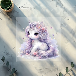 Bügelbild Lace Unicorn - LU 5