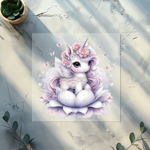 Bügelbild Lace Unicorn - LU 2