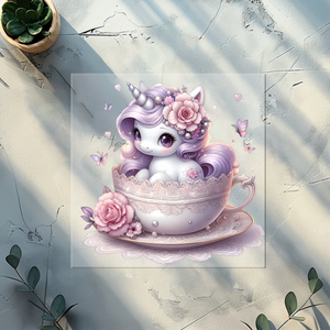 Bügelbild Lace Unicorn - LU 1