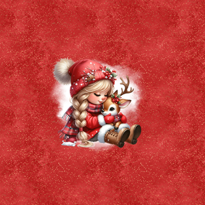 Stoffpaket Cute XMAS 1,2m