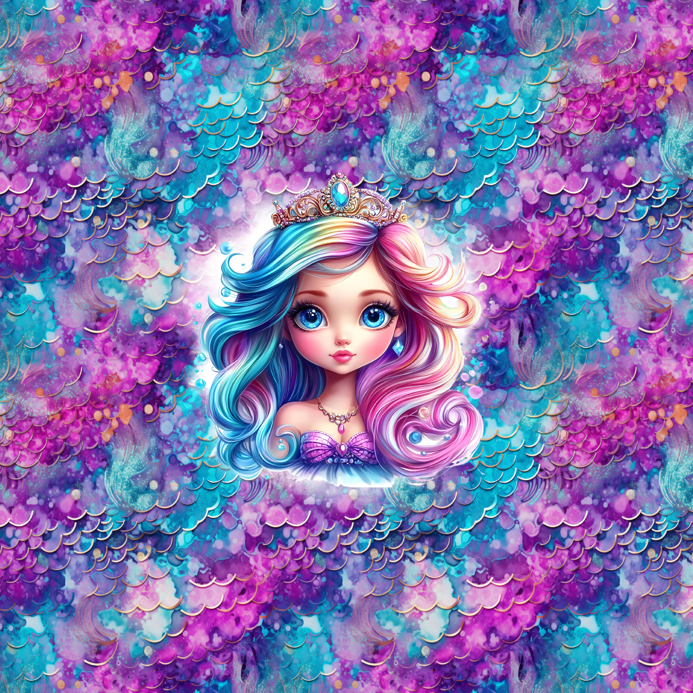 Mermaid Panel *Jersey*