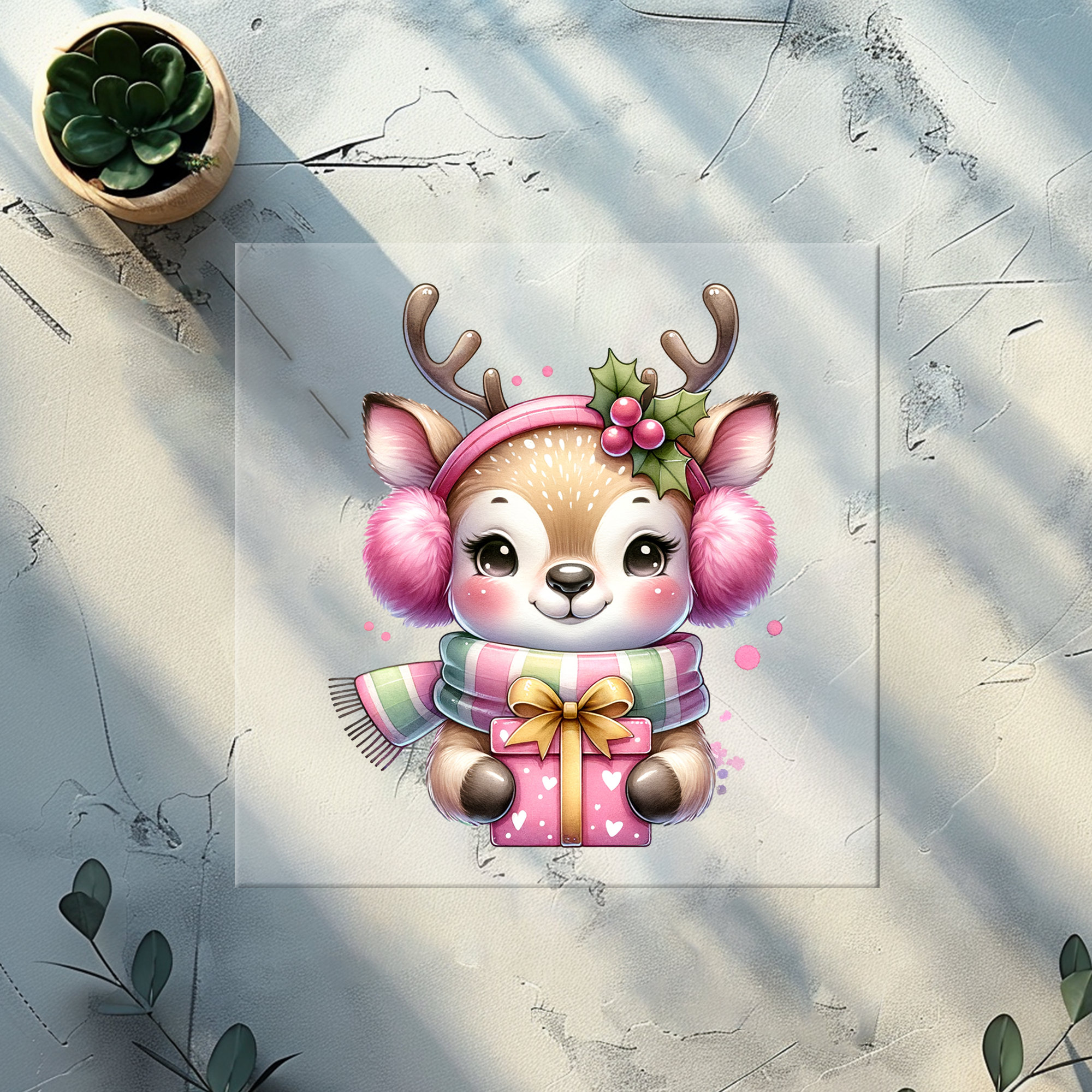 Bügelbild Pink Deer - PD 2