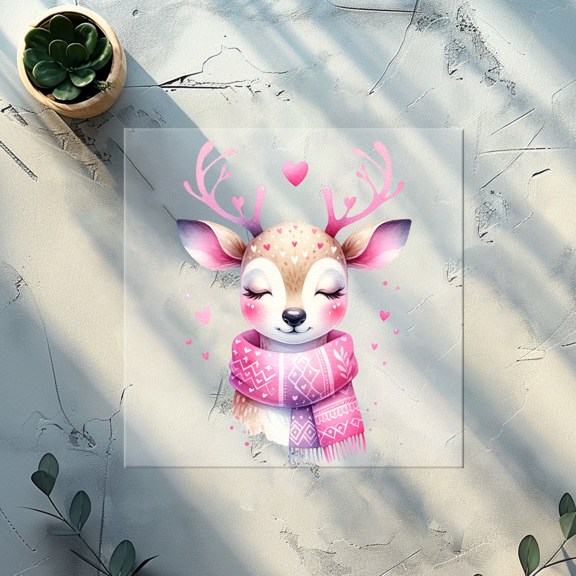 Bügelbild Pink Deer - PD 1
