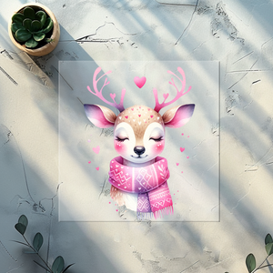 Bügelbild Pink Deer - PD 1