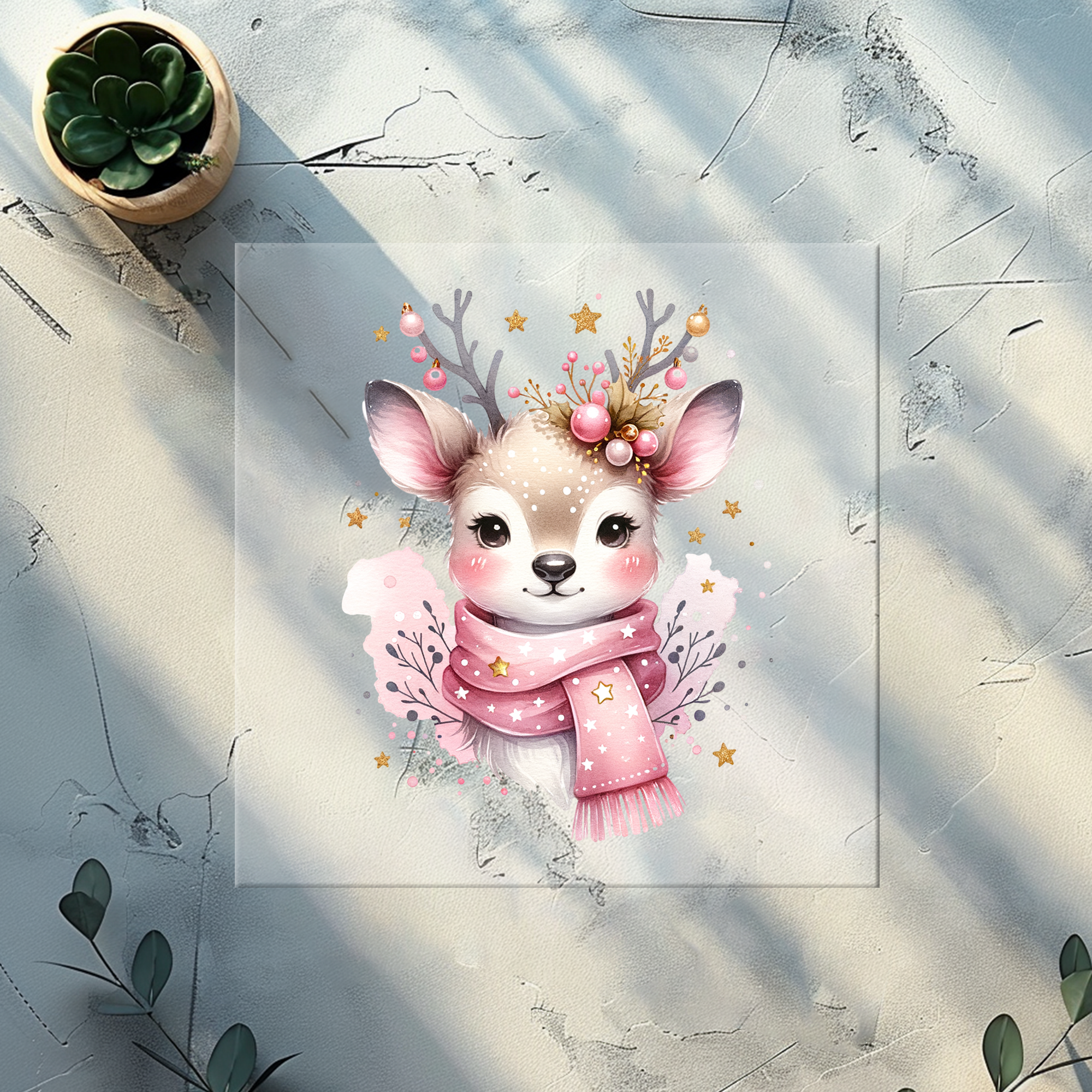 Bügelbild Pink Deer - PD 3