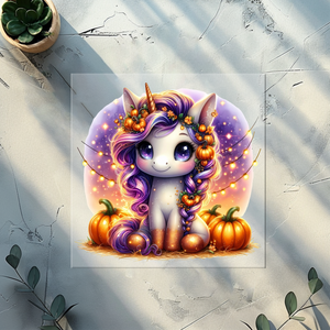 Bügelbild Pumpkin lila -PL 8