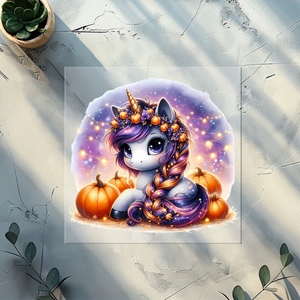 Bügelbild Pumpkin lila -PL 5