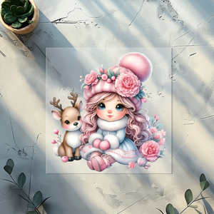 Bügelbild Pink Christmas - PX 1