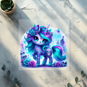 Bügelbild Spooky Unicorn - SU 3