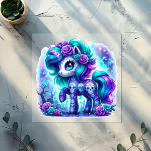 Bügelbild Spooky Unicorn - SU 2