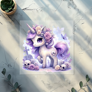 Bügelbild Spooky Unicorn - SU 4