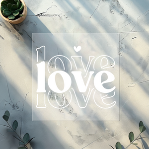 Bügelbild Love - LV 2