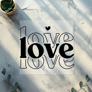 Bügelbild Love - LV 3