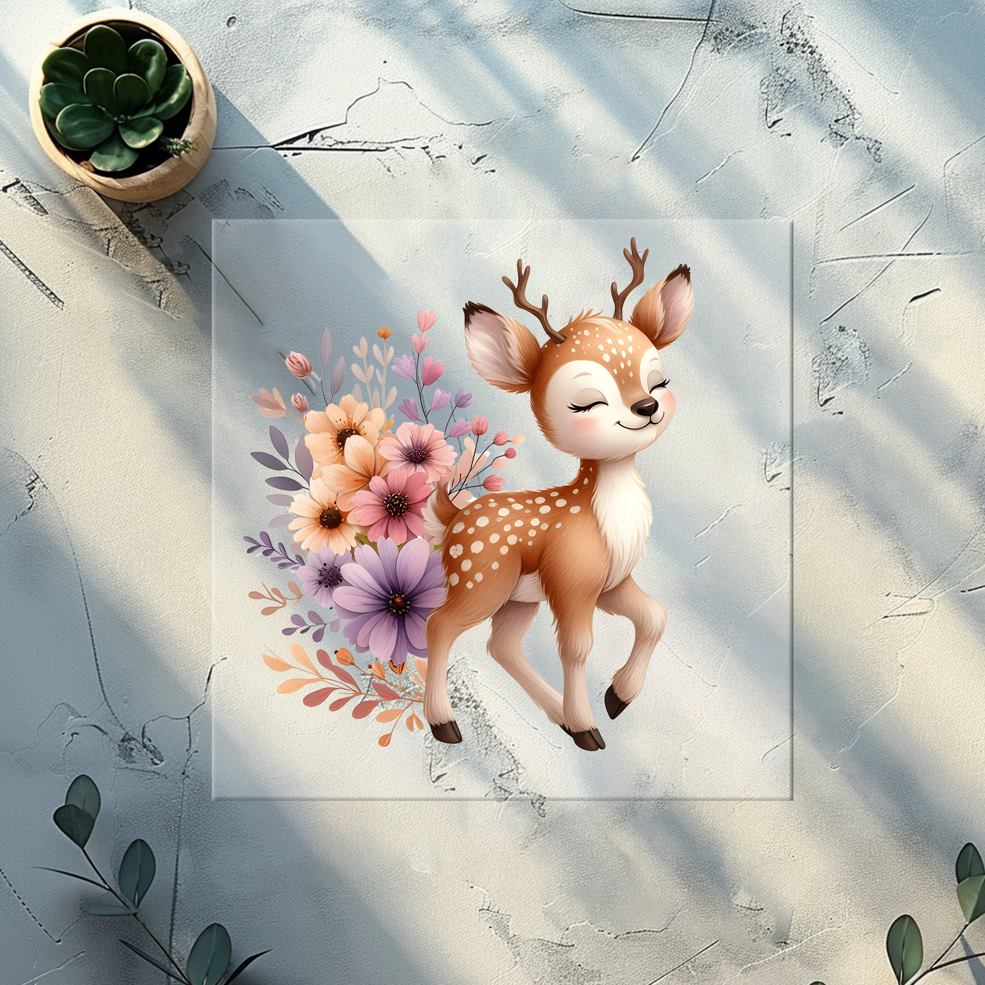 Lagerware Bügelbild Herbstfreunde- HF 1