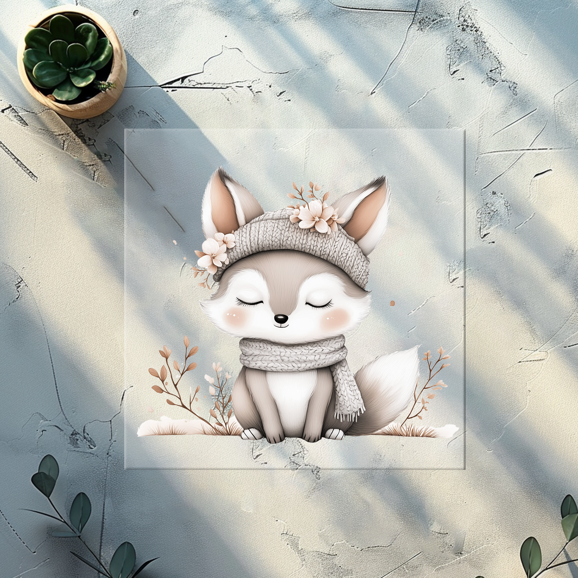 Lagerware Bügelbild Wintertiere - WT 11