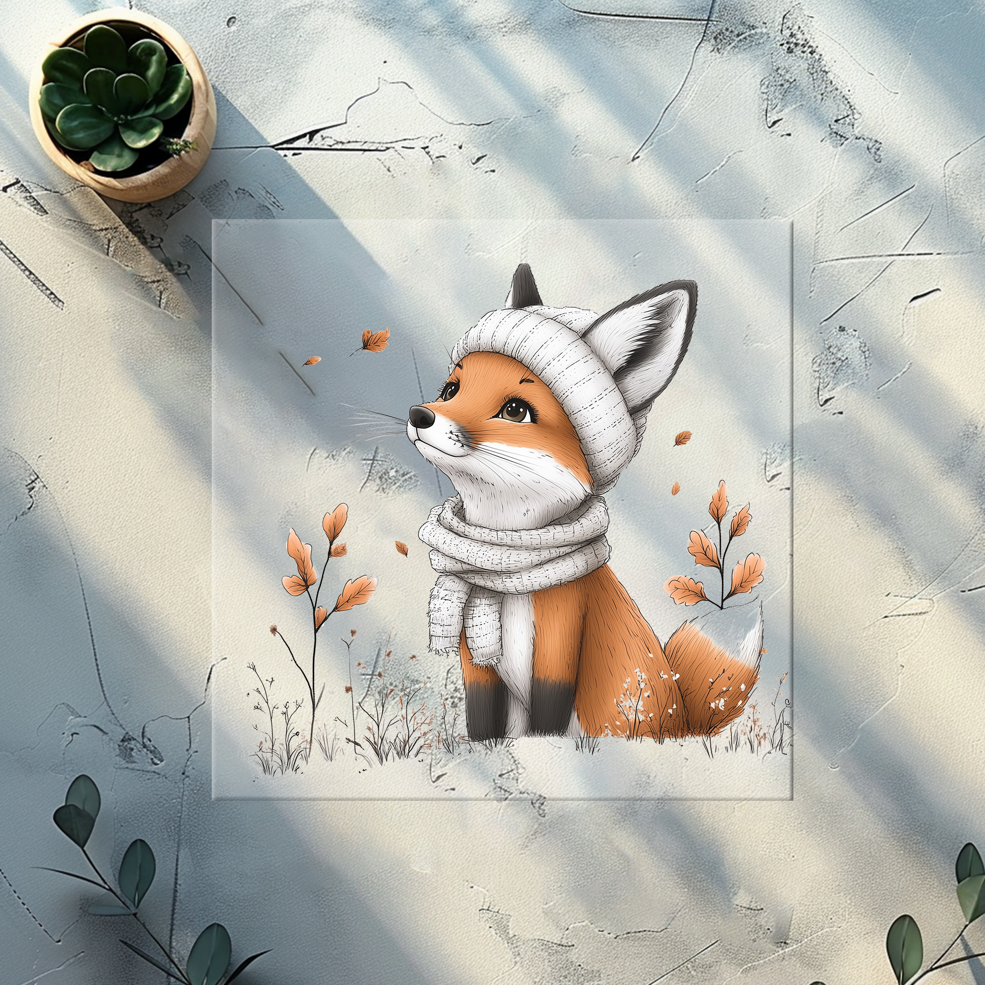 Lagerware Bügelbild Wintertiere - WT 5