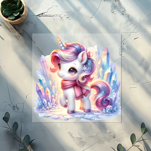 Bügelbild Winterunicorn- WU 4