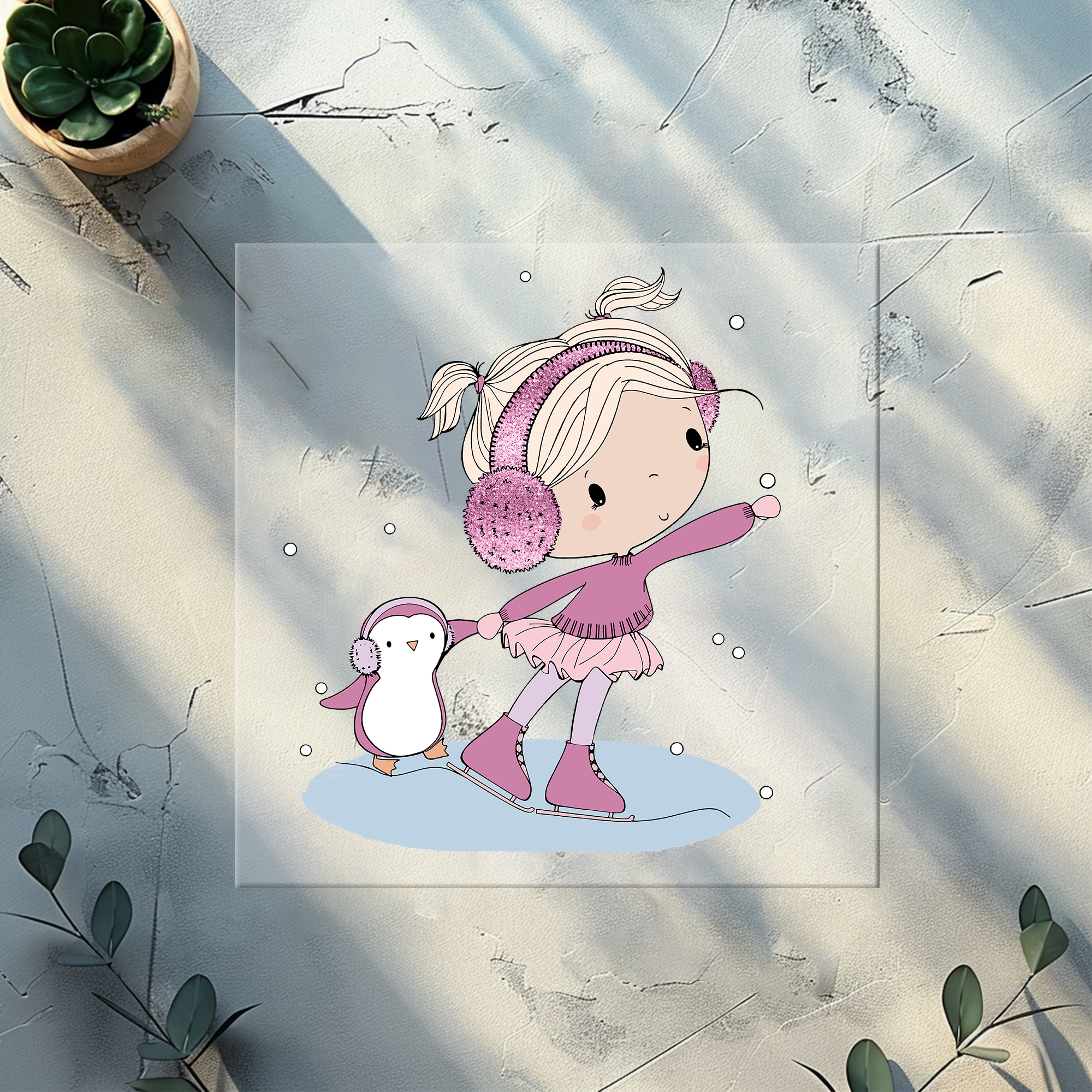 Bügelbild Winterliebe - WL 4