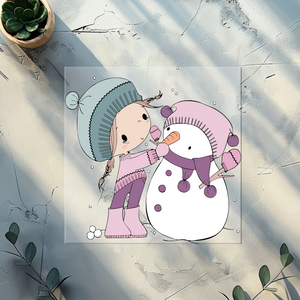 Bügelbild Winterliebe - WL 1