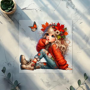 Bügelbild Autumn Love - AL 2