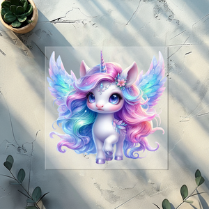 Bügelbild Winter Unicorn - WU 3