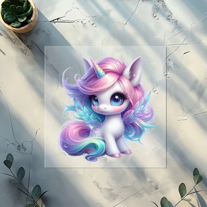 Bügelbild Winter Unicorn - WU 1
