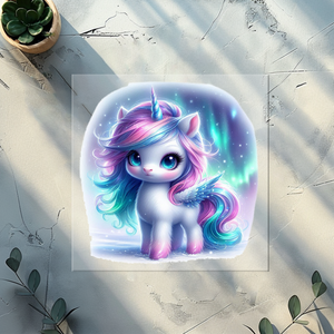 Bügelbild Winter Unicorn - WU 4