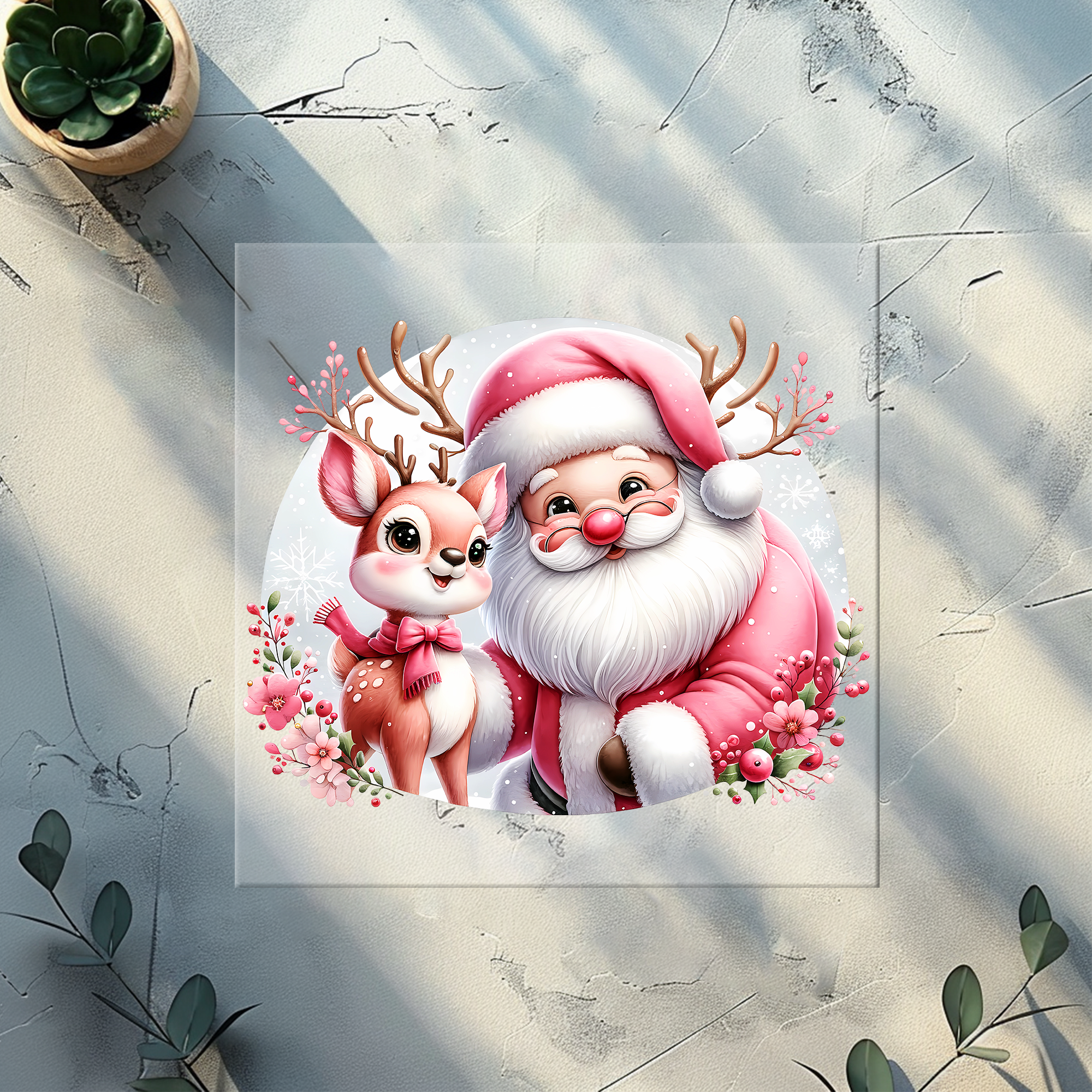 Bügelbild Pink Xmas - PXM 2