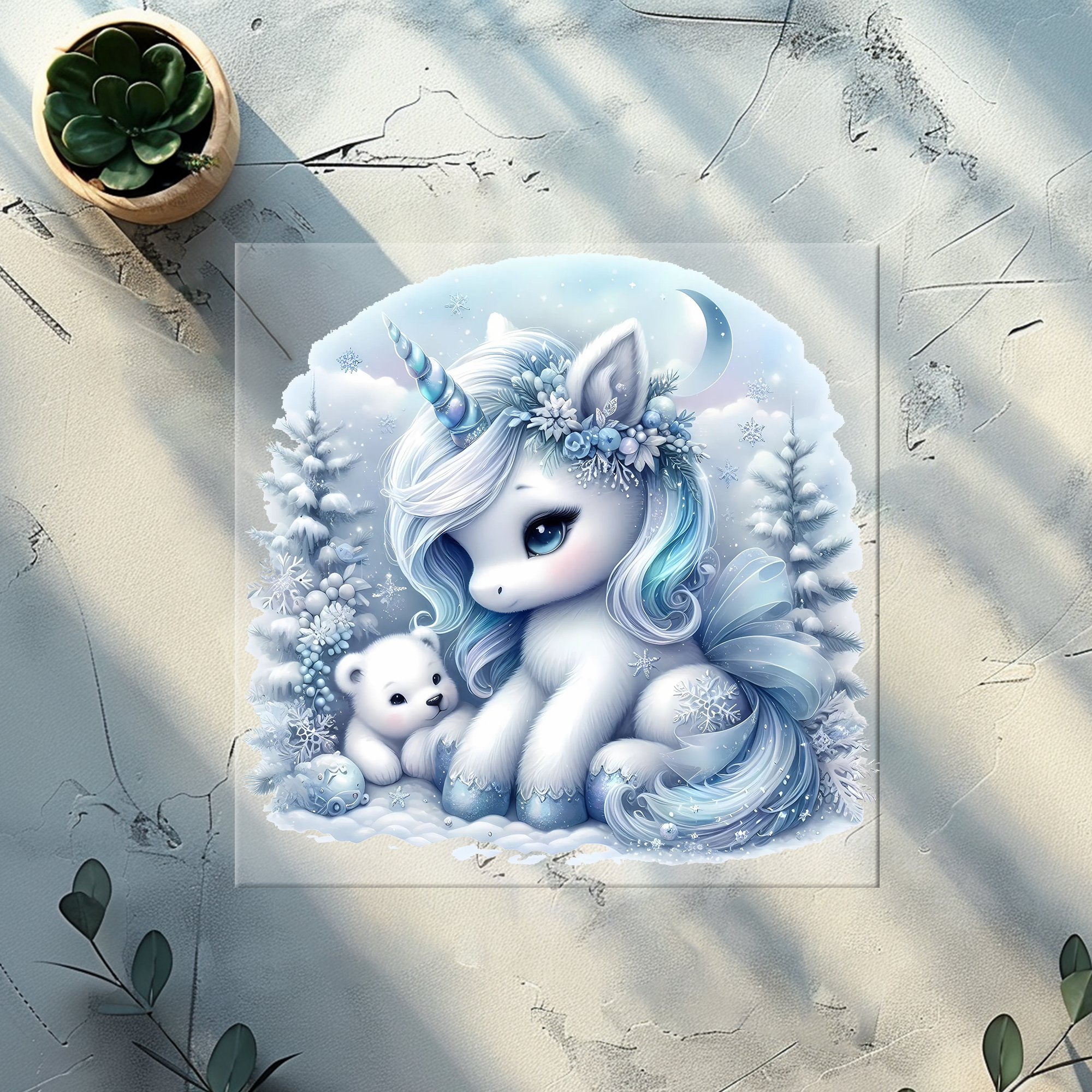 Bügelbild Winterzauber - WZ 7